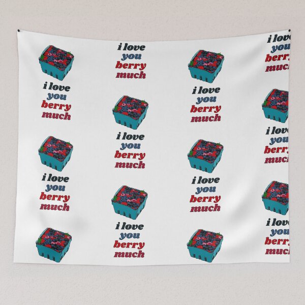 Item preview, I Love You Berry Much designed and sold by MKnowltonArt.