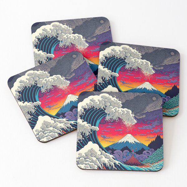 Item preview, great colorful wave  designed and sold by ururuty.