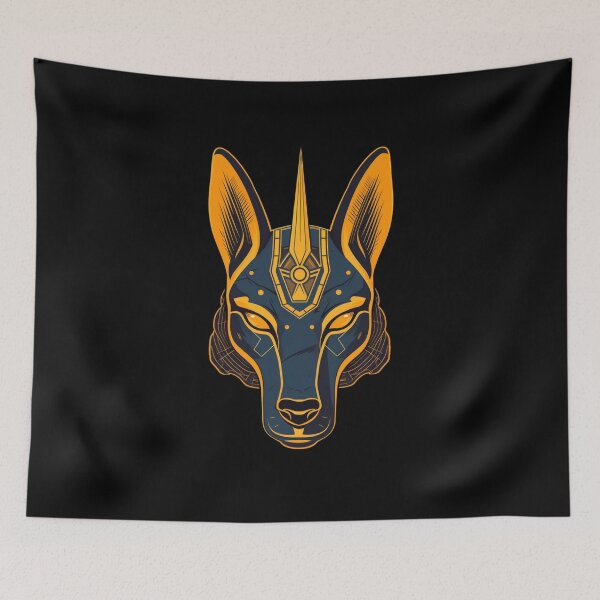 Artikelvorschau, Anubis-Kopf entworfen und verkauft von UlDesigns.