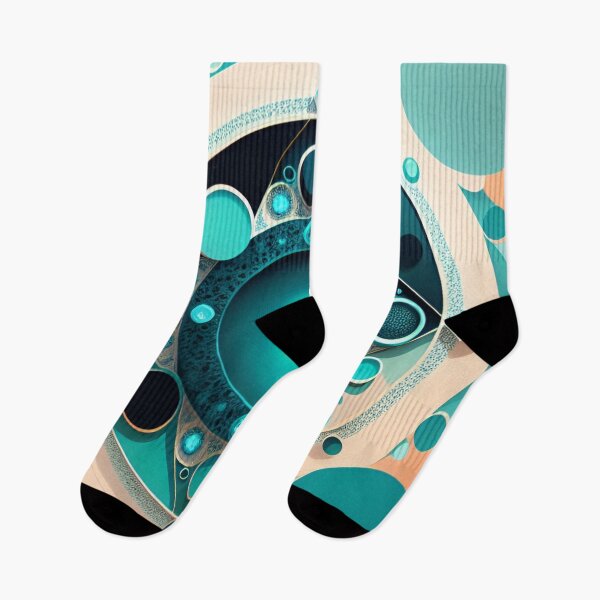 Item preview, Aqua Sand Circle designed and sold by shes2tech.