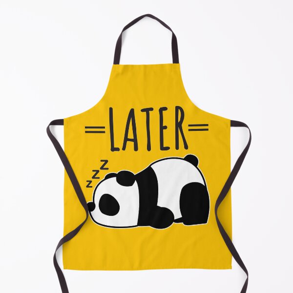 Item preview, Later Lazy Cute Sleeping Baby Panda Funny designed and sold by Dapperly Tees.