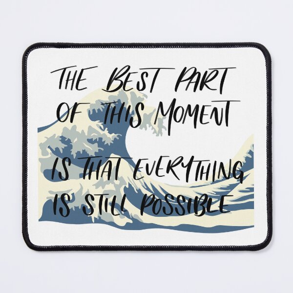 Item preview, The Best Part - Tomorrow, and Tomorrow, and Tomorrow Quote designed and sold by eklettering.