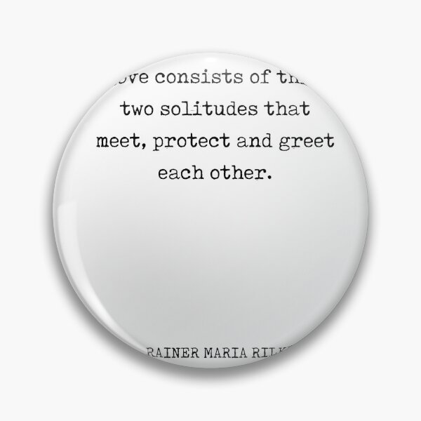Item preview, Love consists of This - Rainer Maria Rilke Quote - Typewriter Print 1 designed and sold by Studio Grafiikka.