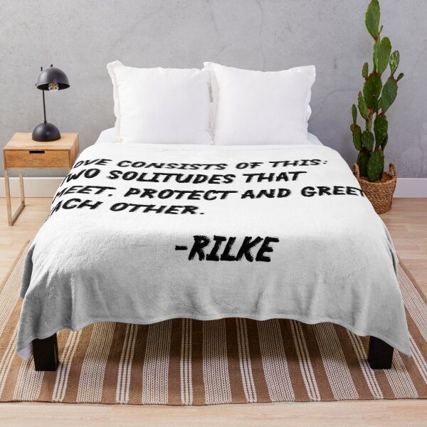 Item preview, Love consists of This - Rainer Maria Rilke Quote - Typography Print 1 designed and sold by Studio Grafiikka.
