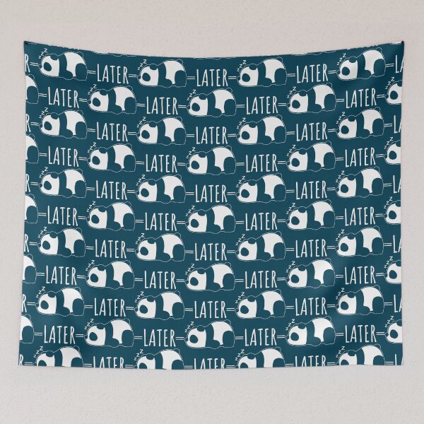 Item preview, Later Lazy Cute Sleeping Baby Panda Funny designed and sold by Dapperly Tees.