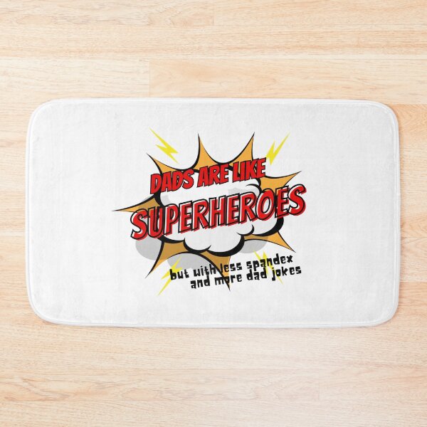 Item preview, Dads Are Superheroes But With Less Spandex and More Dad Jokes designed and sold by SweetAndSpice.