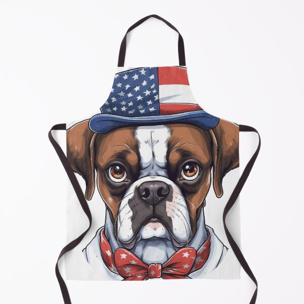 Item preview, Dapper, The Patriotic Boxer Great Gift Idea! designed and sold by Alanna Rose Realm.