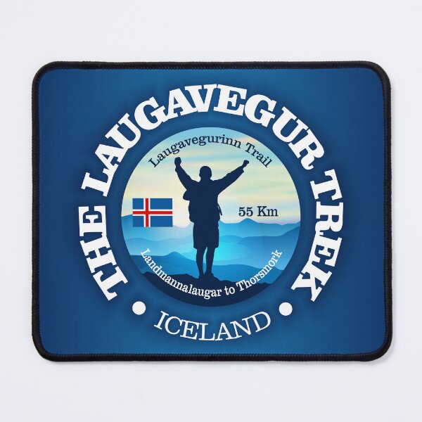 Item preview, Laugavegur Trek (V) designed and sold by curranmorgan.