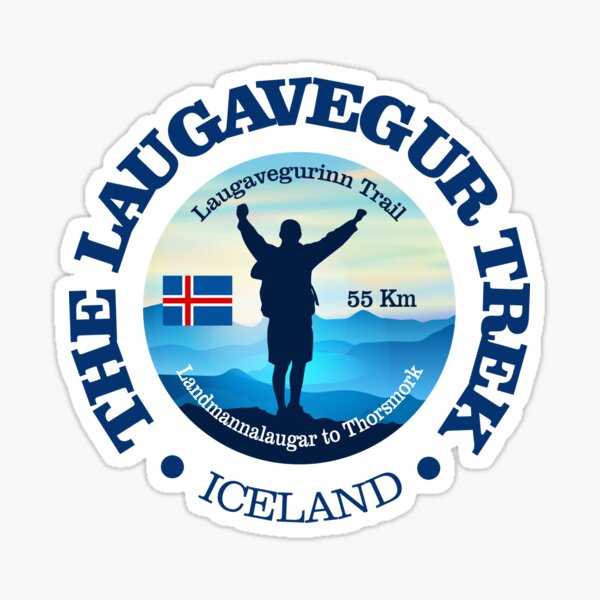 Item preview, Laugavegur Trek (V) designed and sold by curranmorgan.