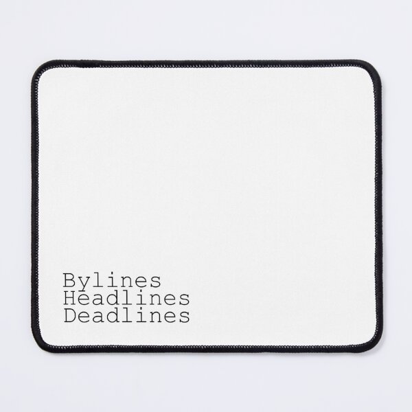Item preview, Bylines, headlines, deadlines designed and sold by Gabnun21.