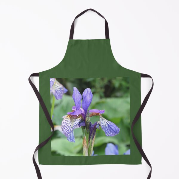 Item preview, Blue and Yellow Iris Flower designed and sold by Honey Myrtle Studio.