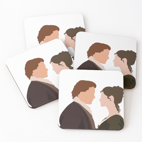 Item preview, Claire and Jamie from Outlander designed and sold by kbracey-meraki.