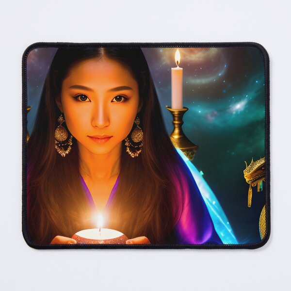 Item preview, Sorceress Holding Candle designed and sold by SolarisMoon.