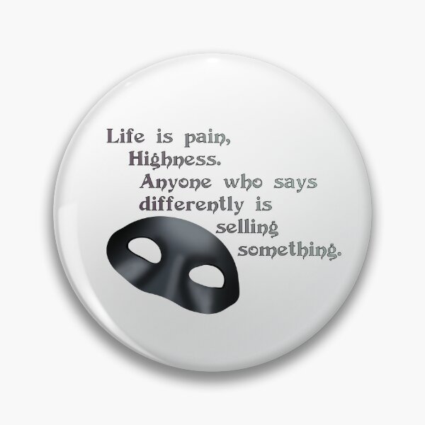Item preview, Life is Pain designed and sold by BastsTardyChild.