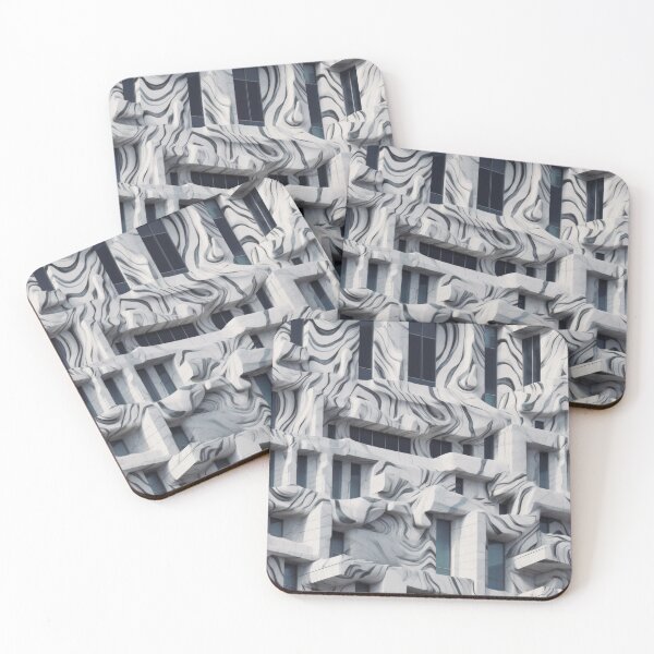 Item preview, Gray Marble - A Surreal Modern Building #3 designed and sold by Pedro Wolff.