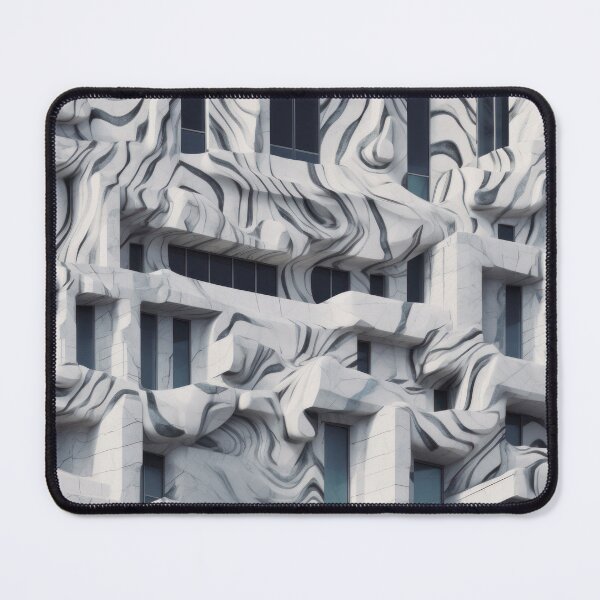 Item preview, Gray Marble - A Surreal Modern Building #3 designed and sold by Pedro Wolff.