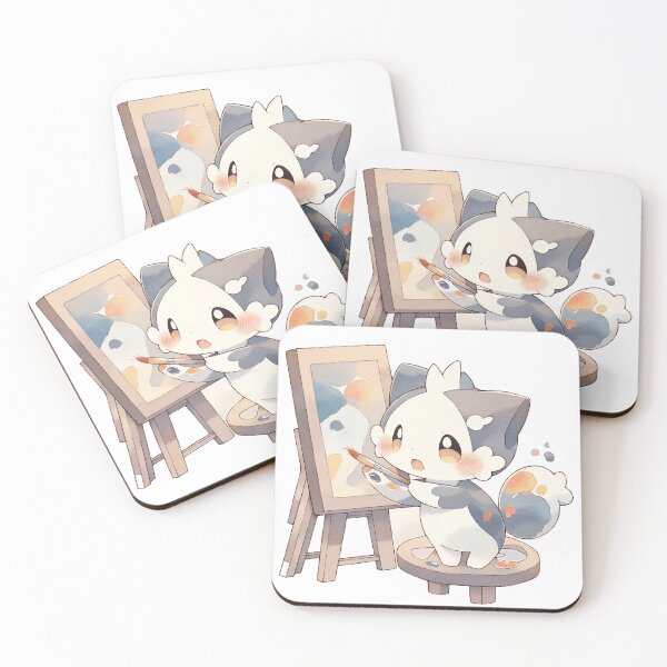 Item preview, The Kitty Kat Painter designed and sold by StarYoshie.