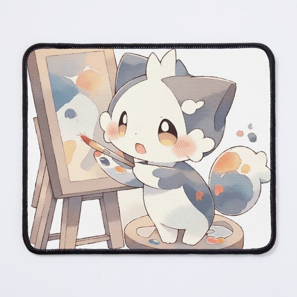 Item preview, The Kitty Kat Painter designed and sold by StarYoshie.