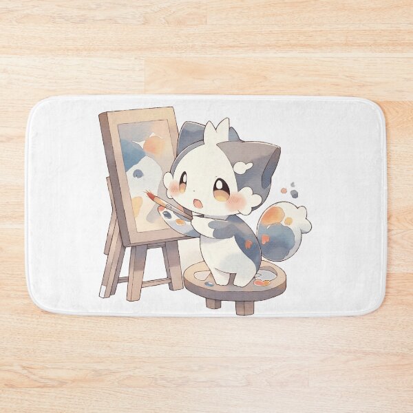 Item preview, The Kitty Kat Painter designed and sold by StarYoshie.