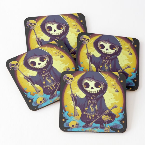 Item preview, kawaii death designed and sold by Bohabaz.