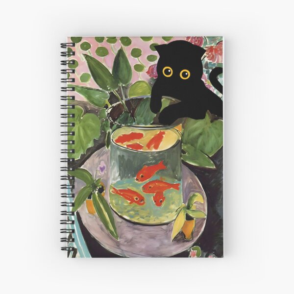 Aperçu de l'œuvre Chat Poisson Rouge Matisse créée et vendue par outdoorway.