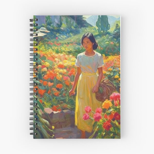 Item preview, The woman in the garden designed and sold by Rim0204.