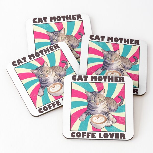 Item preview, Cat Mother Coffee Lover designed and sold by Lychee Design.