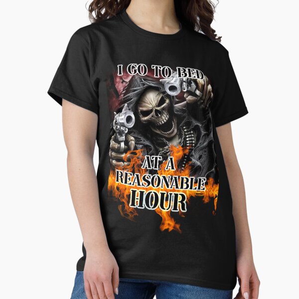 Item preview, i go to bed at a reasonable hour designed and sold by InMyMentalEra.