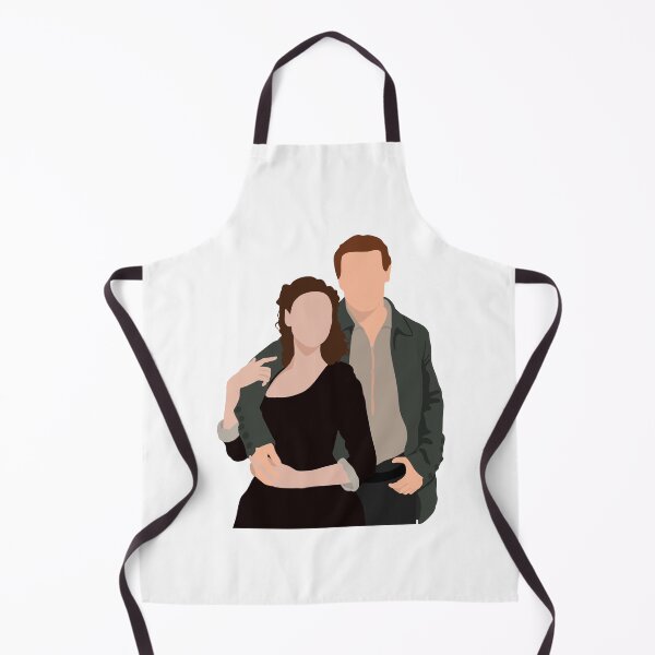 Item preview, Illustration of Claire and Jamie from Outlander designed and sold by kbracey-meraki.