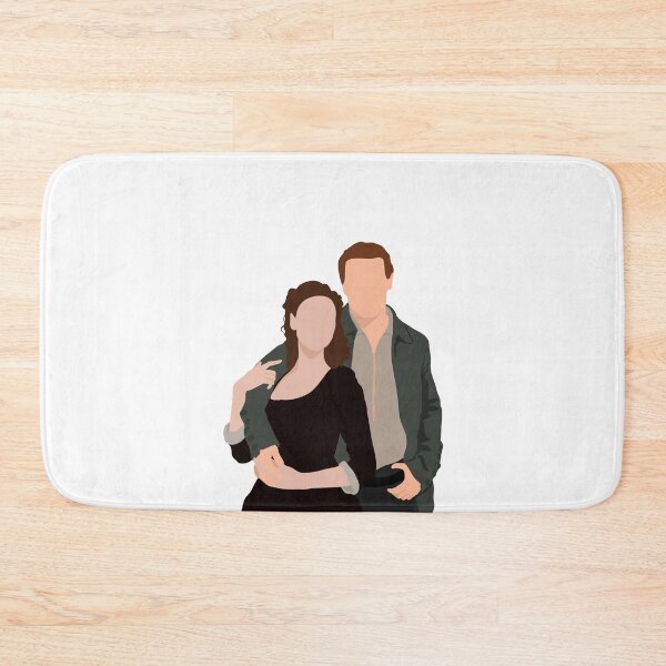 Item preview, Illustration of Claire and Jamie from Outlander designed and sold by kbracey-meraki.