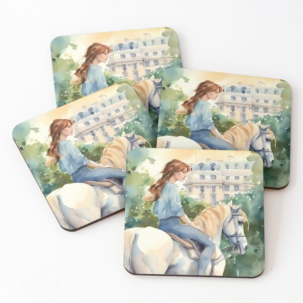 Item preview, Girl on horse designed and sold by theresa7131.