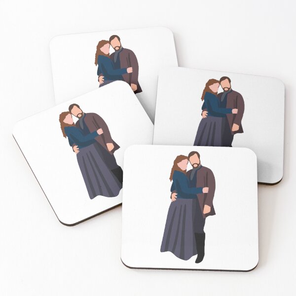 Item preview, Roger and Brianna from Outlander designed and sold by kbracey-meraki.