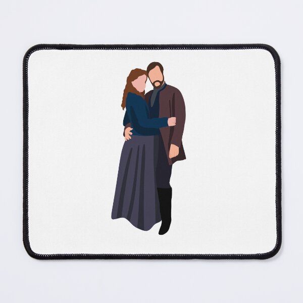 Item preview, Roger and Brianna from Outlander designed and sold by kbracey-meraki.