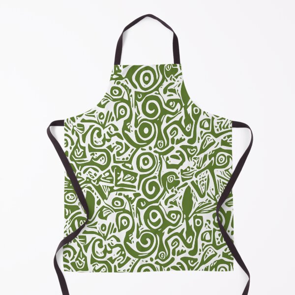 Item preview, Aztec, Vector, Abstract pattern design In Lime. designed and sold by I-Desire.