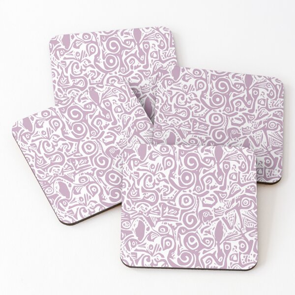 Item preview, Aztec, Vector, Abstract pattern design In Light Purple. designed and sold by I-Desire.