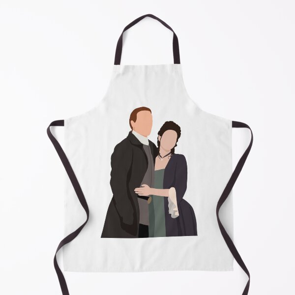 Item preview, Illustration of Claire and Jamie Fraser from Outlander designed and sold by kbracey-meraki.