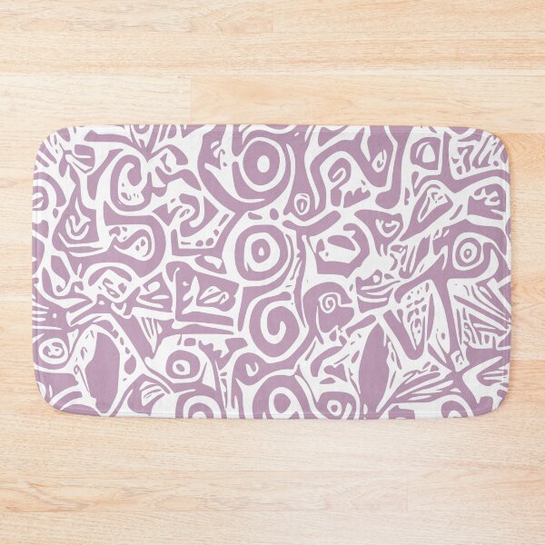 Item preview, Aztec, Vector, Abstract pattern design In Light Purple. designed and sold by I-Desire.