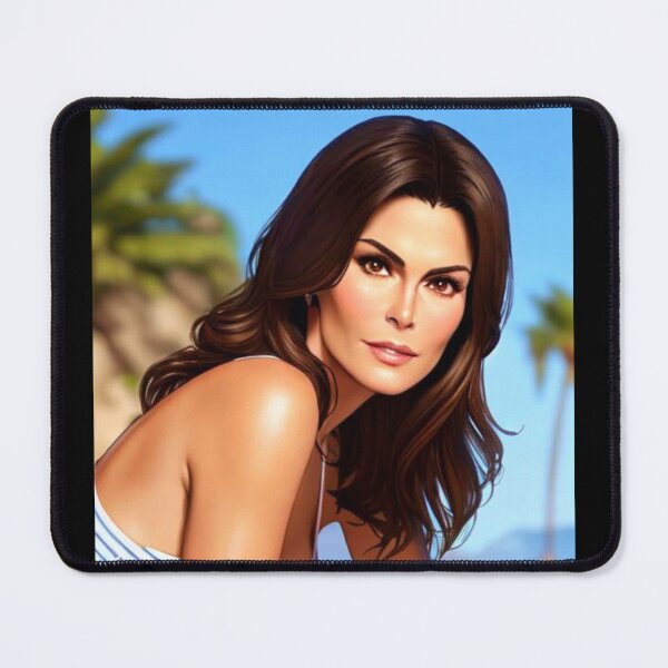 Item preview, Teri Hatcher Beach Cartoon (AI Art) designed and sold by allicocanasia.