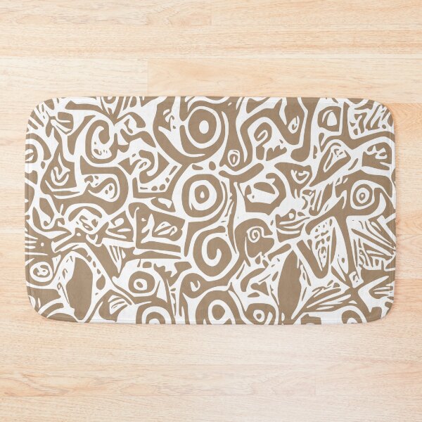Item preview, Aztec, Vector, Abstract pattern design In Mocha. designed and sold by I-Desire.