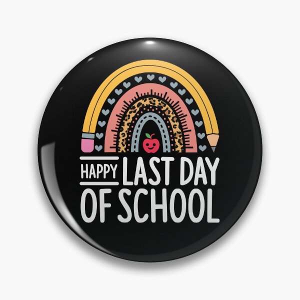 Item preview, Happy Last Day Of School Teachers And Students Rainbow designed and sold by GravitiTees.