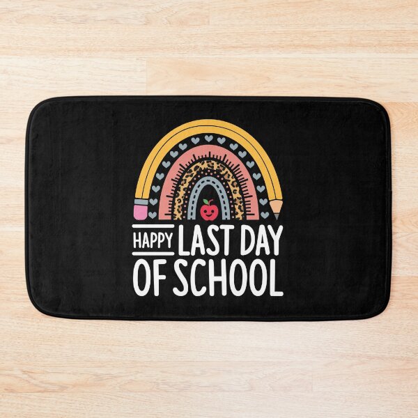 Item preview, Happy Last Day Of School Teachers And Students Rainbow designed and sold by GravitiTees.