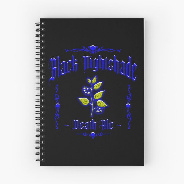 Item preview, HOMICIDAL BEVERAGES - BLACK NIGHTSHADE DEATH ALE designed and sold by Garden Of Nightmares.