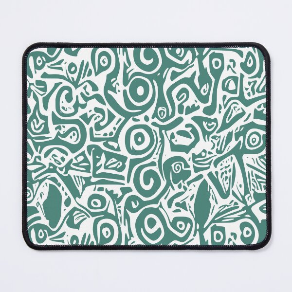 Item preview, Aztec, Vector, Abstract pattern design In Jade. designed and sold by I-Desire.
