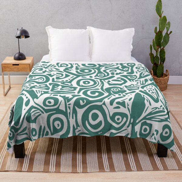 Item preview, Aztec, Vector, Abstract pattern design In Jade. designed and sold by I-Desire.