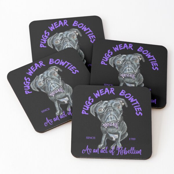 Item preview, Pugs wear bowties designed and sold by Robmac11.