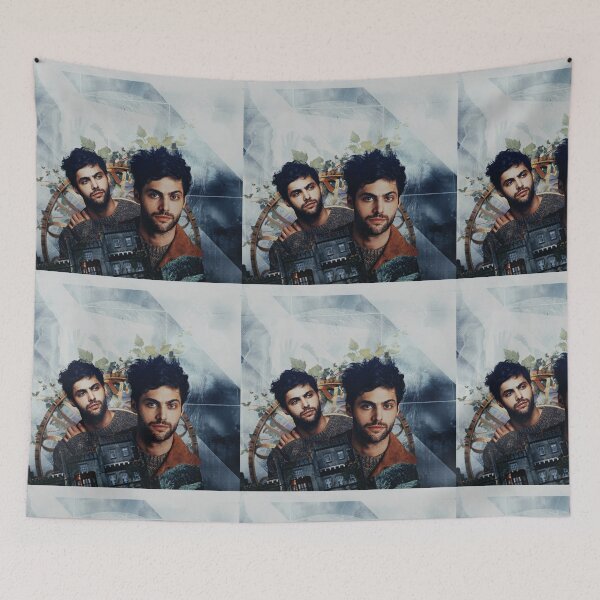 Item preview, Moon and Strips - Matthew Daddario designed and sold by shadowhunterAL.