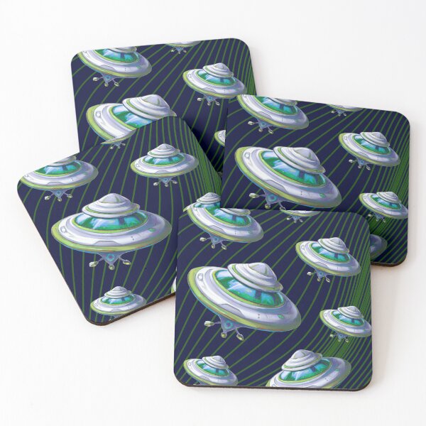 Item preview, Alien Visitors - UFOs in the sky designed and sold by theWeppen.