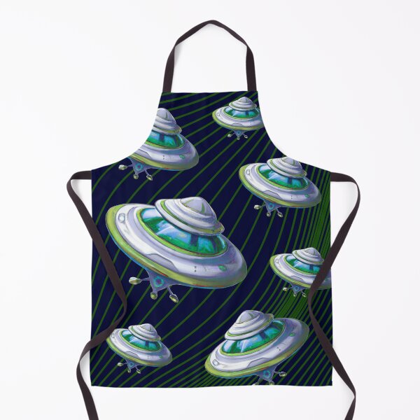 Item preview, Alien Visitors - UFOs in the sky designed and sold by theWeppen.