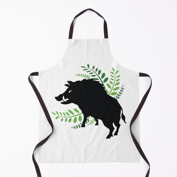 Item preview, Wild Boar and Fern Design designed and sold by NixieNoo.