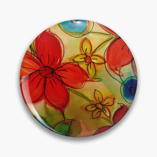Aperçu de l'œuvre Motif de fleurs 2 créée et vendue par Angela Gannicott.